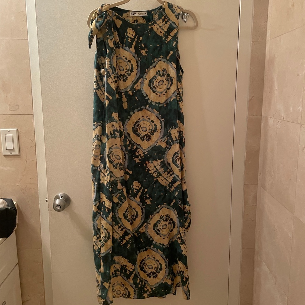 Zara tie dye dress